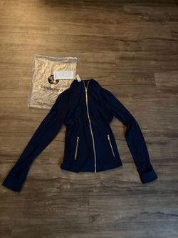 Lululemon Navy Blue Zip-Up Jacket