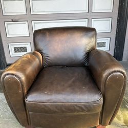 Genuine Leather Armchair - Project Piece