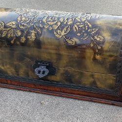 Detailed Decorative Long Treasure Box
