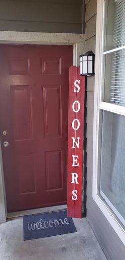 Sooners Porch Sign