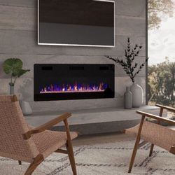 Electric Fireplace 50”