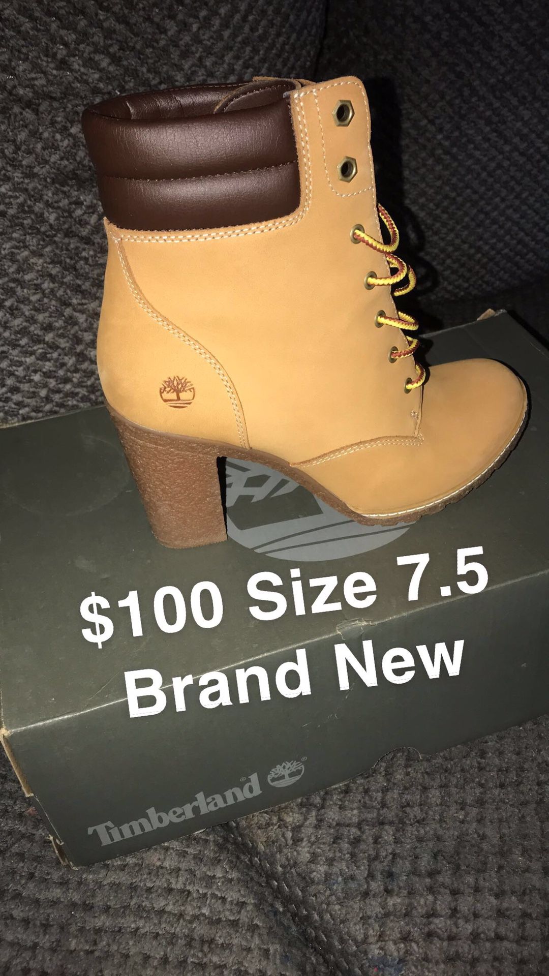 Brand New Timberland Heels Size 7.5 $100