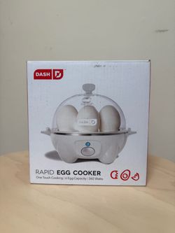 Dash Rapid Egg Cooker 6-Egg Capacity