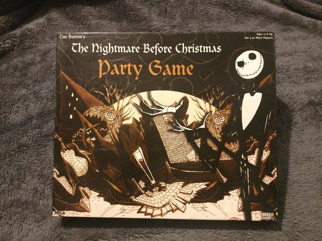The Nightmare Before Christmas Party Game