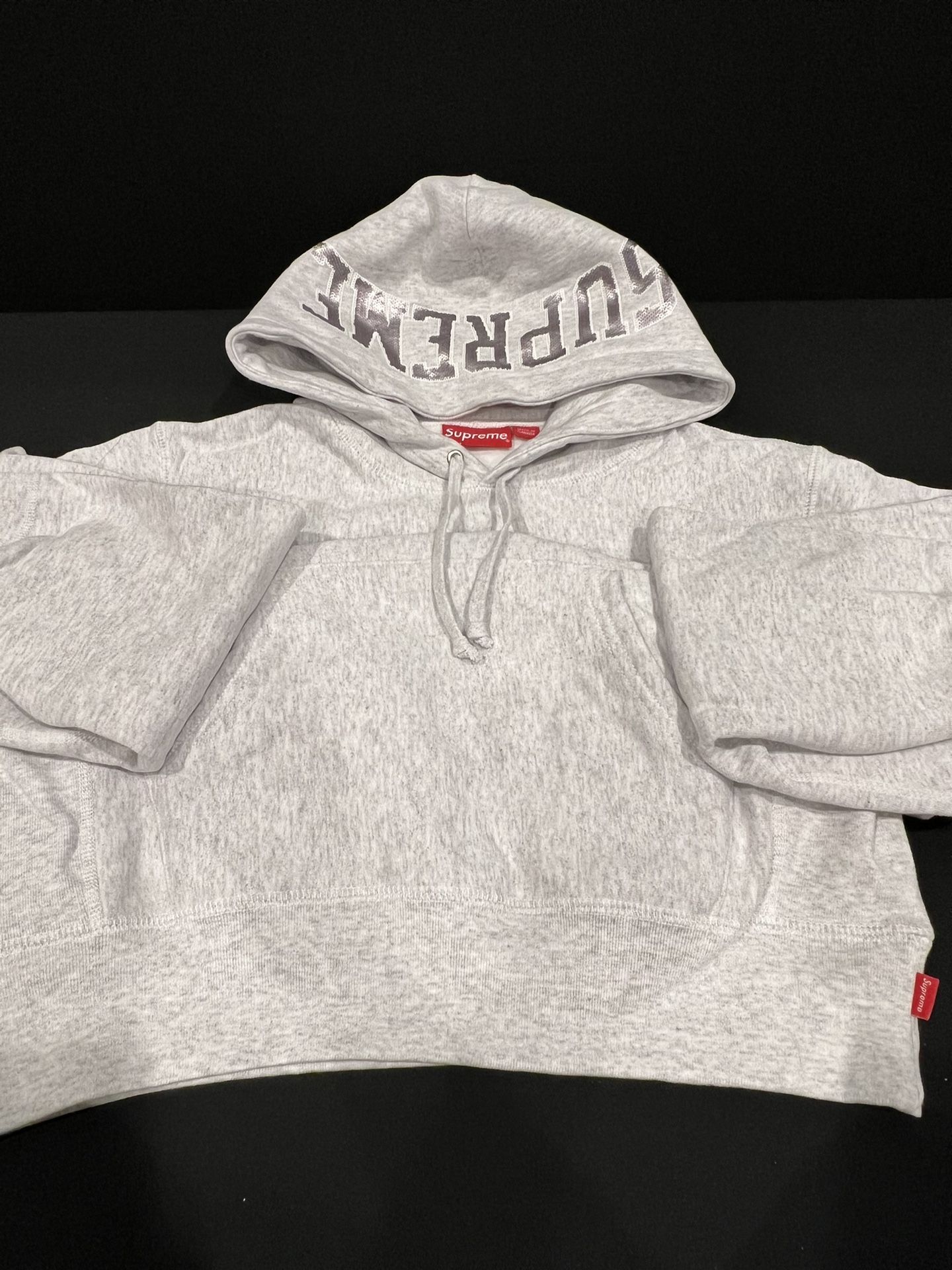 Supreme Sequin Sequin Arc Hooded Sweatshirt Supreme Sequin Arc