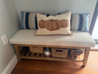 Upholstered bench