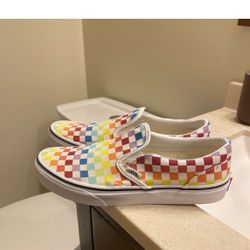 Vans Kids Classic Slip-On Checkerboard Shoe