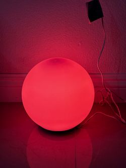 Color Changing LED Globe Lamp