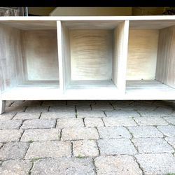 TV Stand Media Console Bench With Storage