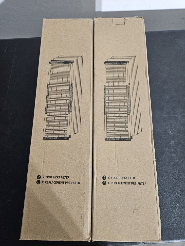 Set Of 2, 2pk True FLT5000 FLT5250PT FLT5111 Hepa Replacement Filter