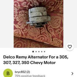 Delco Remy Alternator