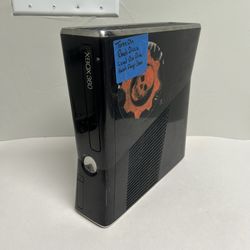 TESTED Xbox 360 S Slim Black Working CONSOLE ONLY 250GB NEEDS DUSTING