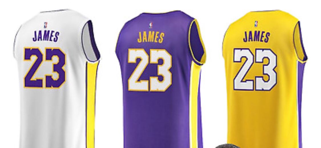 LeBron James Lakers Purple With Black And Gold Jersey! for Sale in Vero  Beach, FL - OfferUp