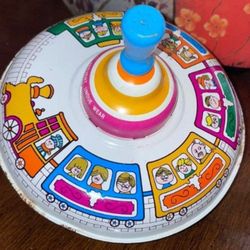 Vintage Metal Bryan Ohio Spinning Toy