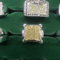 Men Rings Silver $50 Any Ring / Anillos De Plata Para Hombre Cualquier Anillo $50!