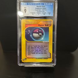 CGC 9 - Master Ball Expedition - Pokémon 