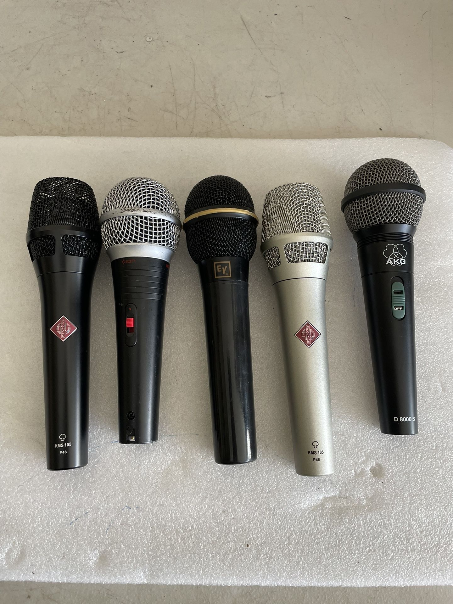 I found them in my newly rented apartment. MICROPHONES