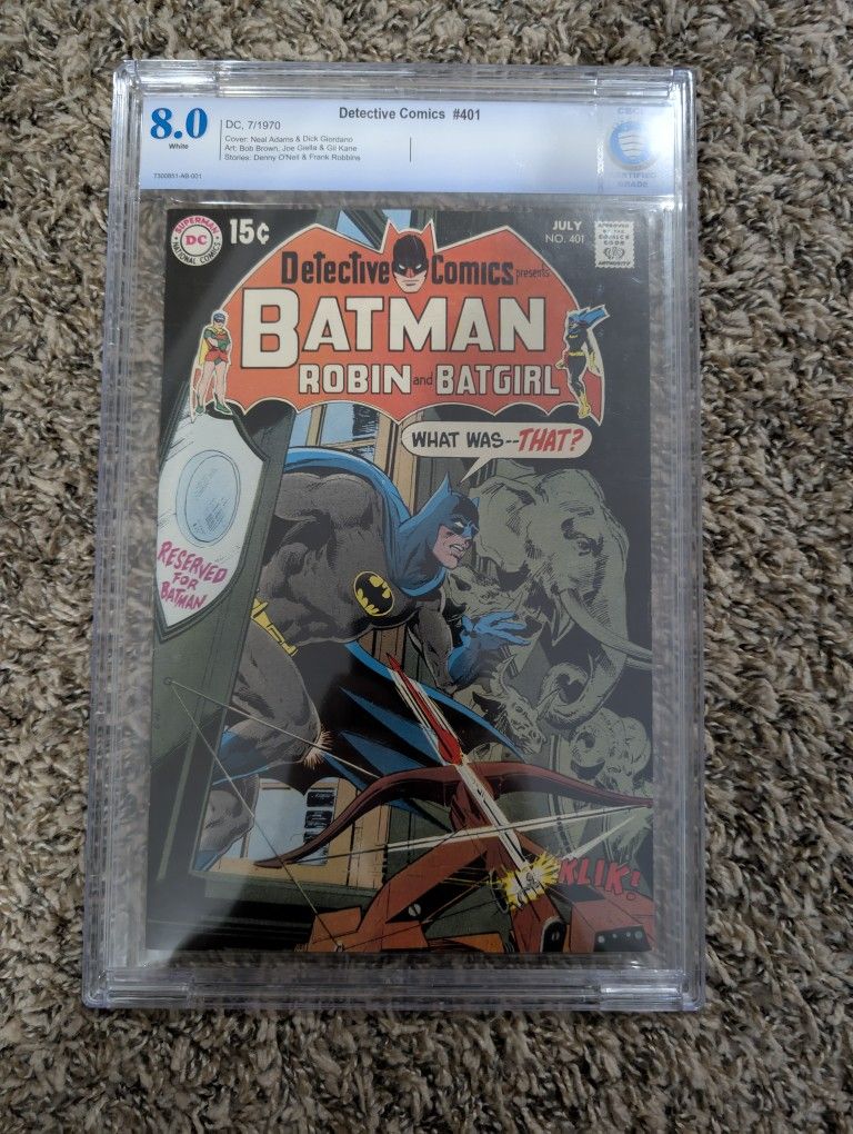 CBCS Certified Batman Comic Book