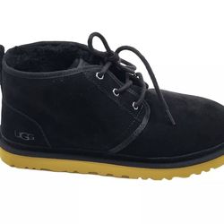 NEW UGG NUEMAL CHUKKA BOOT “Black Yellow” Sz12