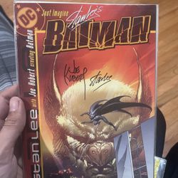 Batman Signed By Stan Lee 