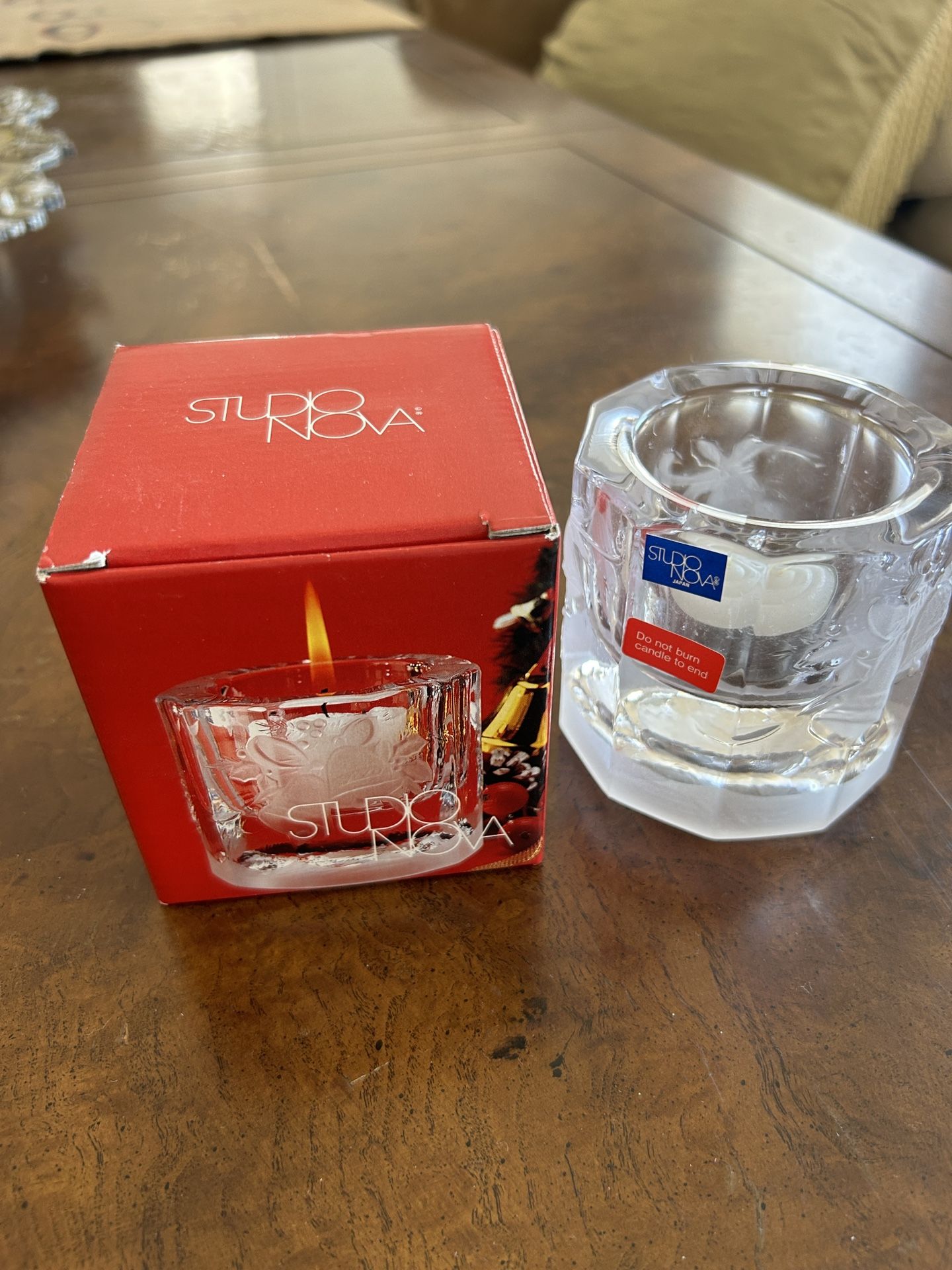 Studio Nova Christmas Candle Holders