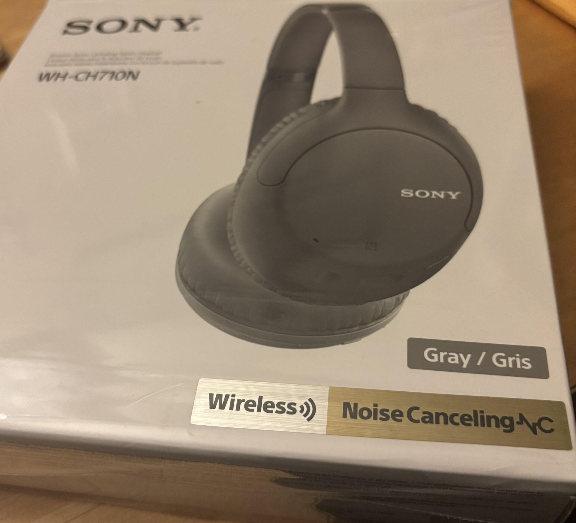 Sony Bluetooth Noise canceling Headphones-New!