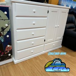 White Closet Pinewood Dresser New Ropero 