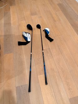 TaylorMade JetSpeed Driver + 3 Wood Golf Clubs