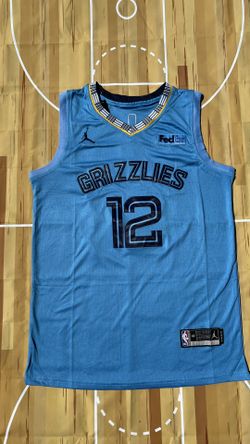 Memphis Grizzlies 2025 Away Ja Morant #12 Blue NBA Jersey