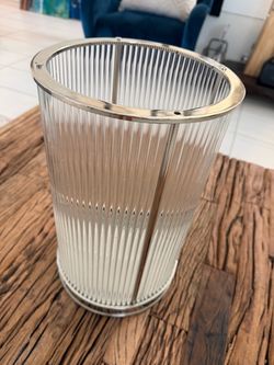 Ralph Lauren Home Allen Large Hurricane Candle Holder – MSRP $795