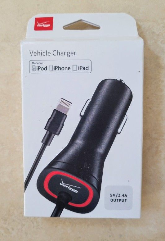 Apple IPhone, Ipod, Ipad Car Charger - Brand New
