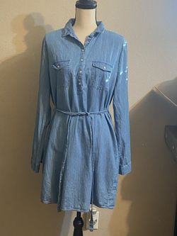 Cotton On Denim Shirt Dress Size Large