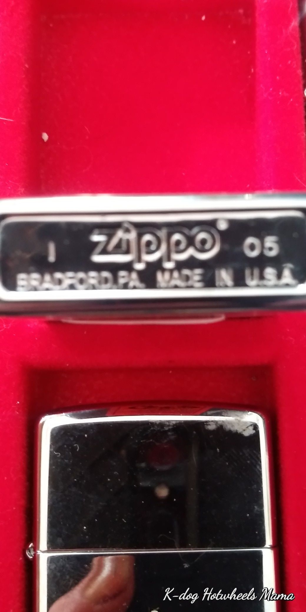 Zippo vintage speed brushed metal. Lighter