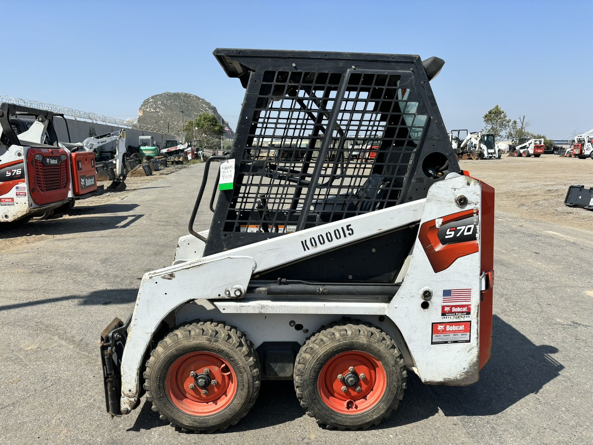 BOBCAT S70 2014 With 1760 Hours 