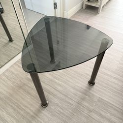 Glass End Table