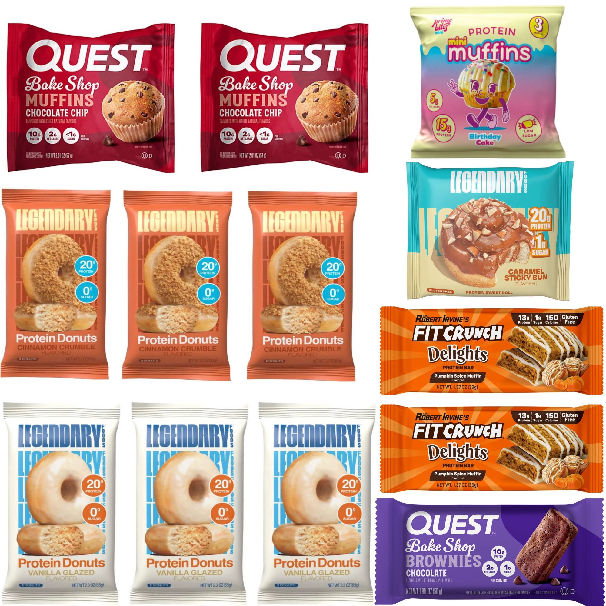 13 Count Protein Pastry Variety Pack