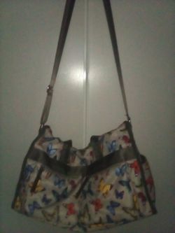 Butterfly shoulder bag