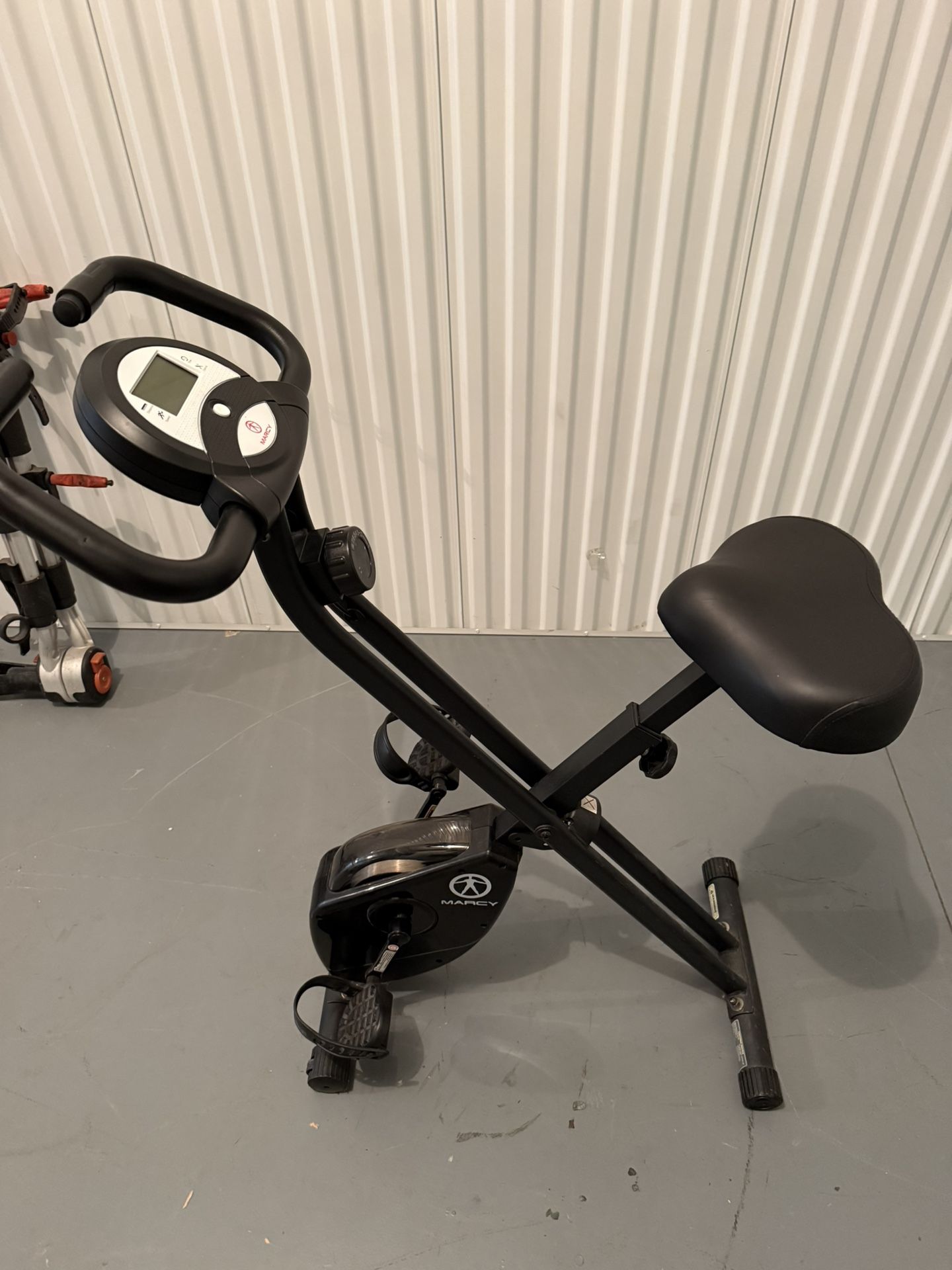 Marcy Foldable Upright Exercise Bike