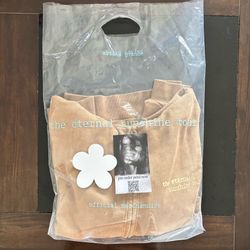 Authentic Brand New Ariana Grande Brown Zip Up Hoodie Extra Large (XL)