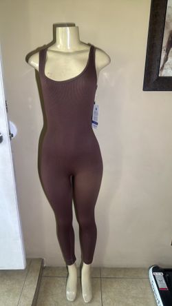 Womens brown jumpsuit