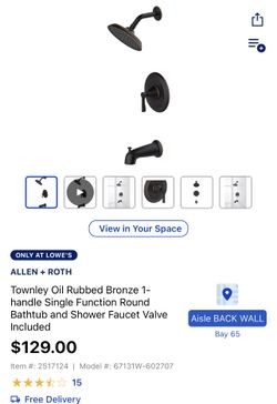 Tub And Shower Faucet New