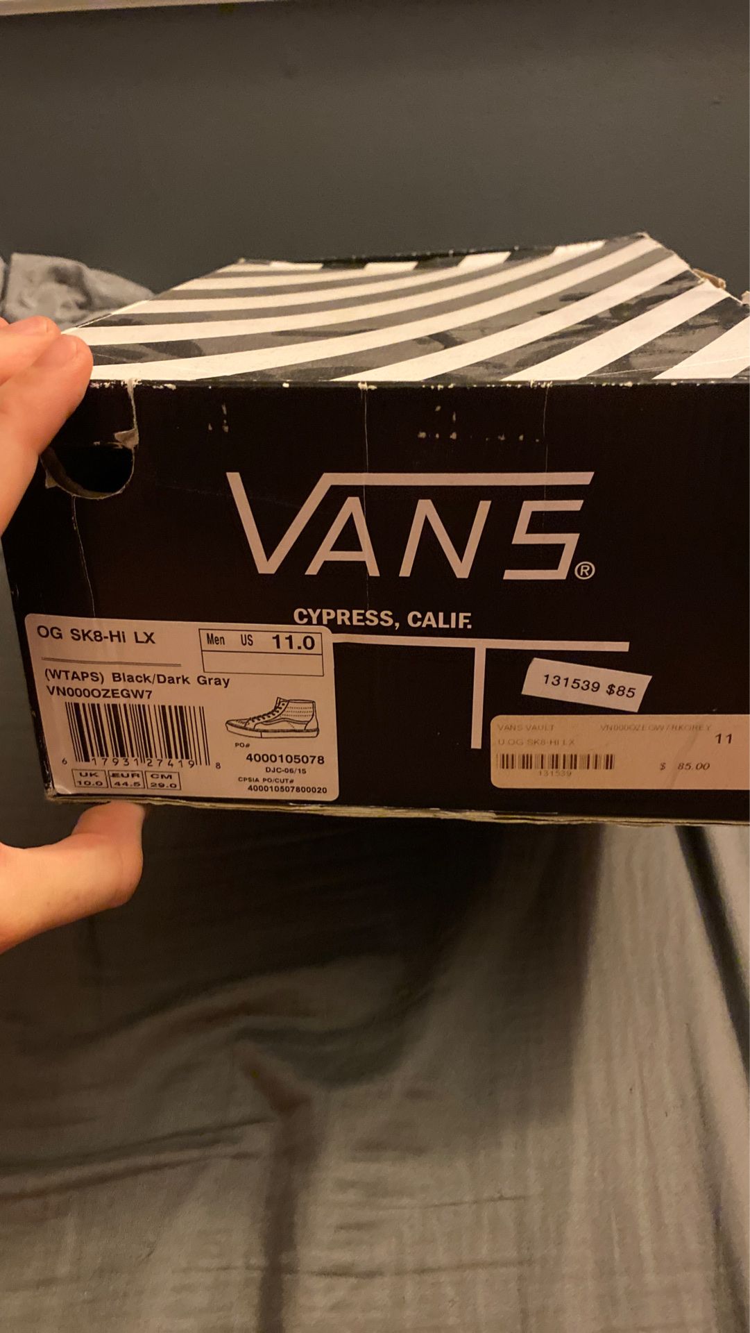 WTAPS Supreme Vans / Croc SIZE 11 $500 value!!