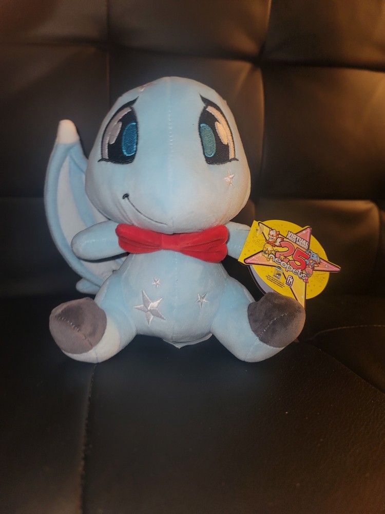Neopets Blue Starry Shoyru Plush with Game Code SDCC 2024 UCC LE 500 In Hand