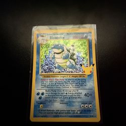 Pokemon Card Blastoise 