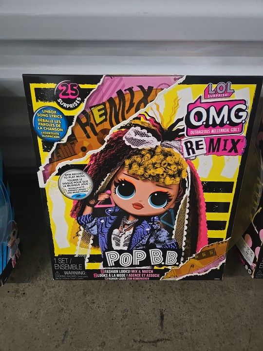 Lol Ome Remix Doll Pop Bb New