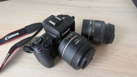 Canon m50 with lenses
