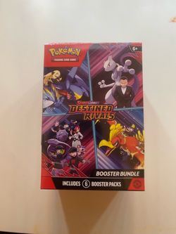 Pokemon Destined Rivals Booster Bundle