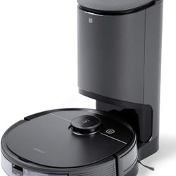 ECOVACS R-OZT8PLUS Robotic DEEBOT T8+ Vacuum & Mop Robot with Advanced Laser Mapping and 3D Obstacle Detection & Avoidance, Grey Certified Refurbished