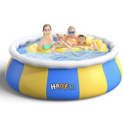 Hapfan Inflatable Above Ground Pool New