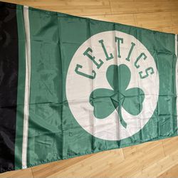 Boston Celtics Flag 3x5 Feet